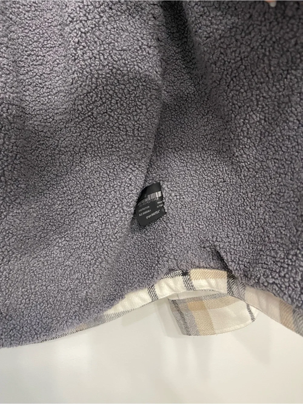 Zara Kids Plaid Lined Shacket